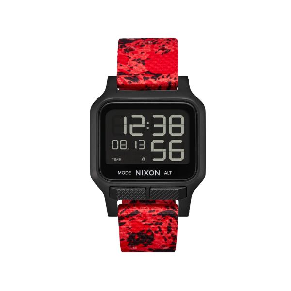 Nixon - Heat (Black/Red)