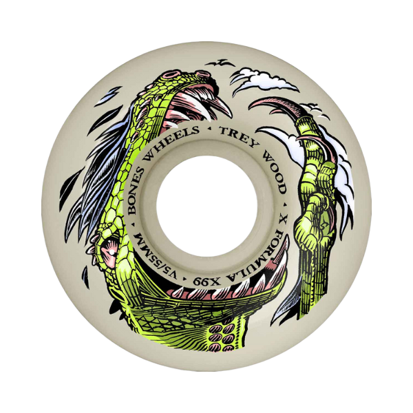 Bones - Trey Wood dino Sortas 55mm v5 sidecut x-formula 99a