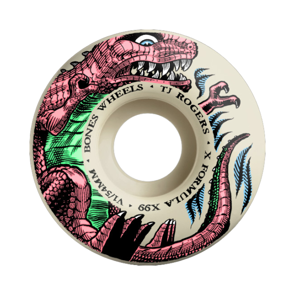 Bones - X Formula Rogers Dino-Sortas V1 Standard Wheels 99A 52mm