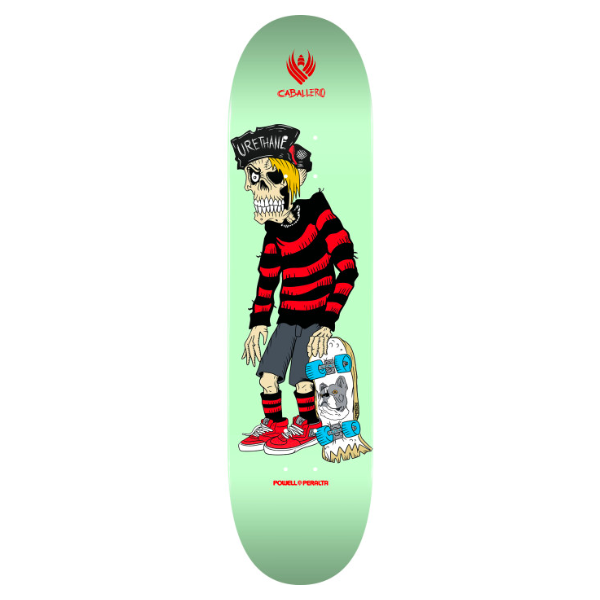 Powell Peralta - Pro Steve Caballero Urethane "3" FLIGHT® Skateboard Deck Mint- Shape 243 K20 - 8.25 x 31.95