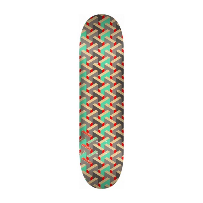 Mini logo - Pattern Maze 8.25" Deck